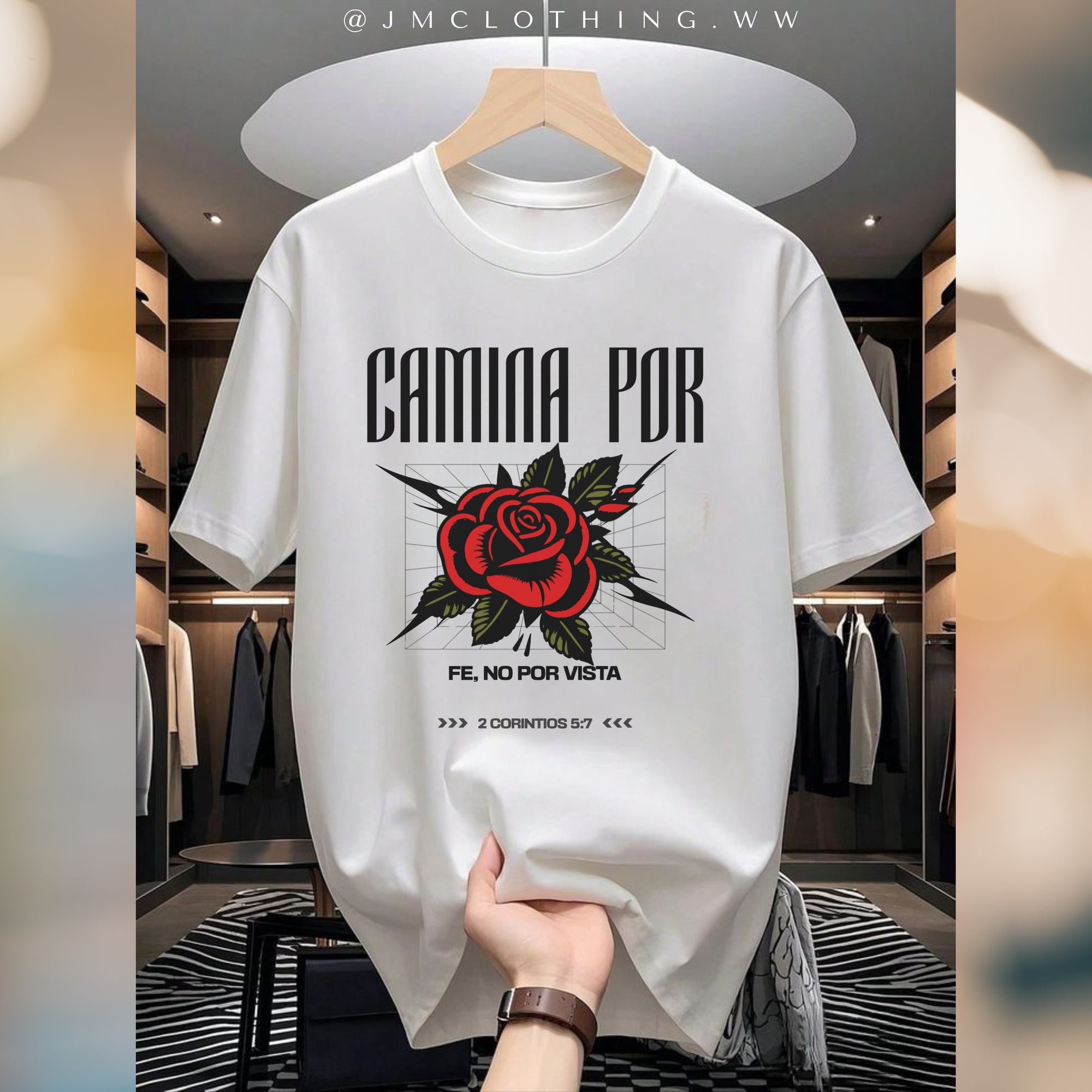 CAMINA POR FE NO POR VISTA