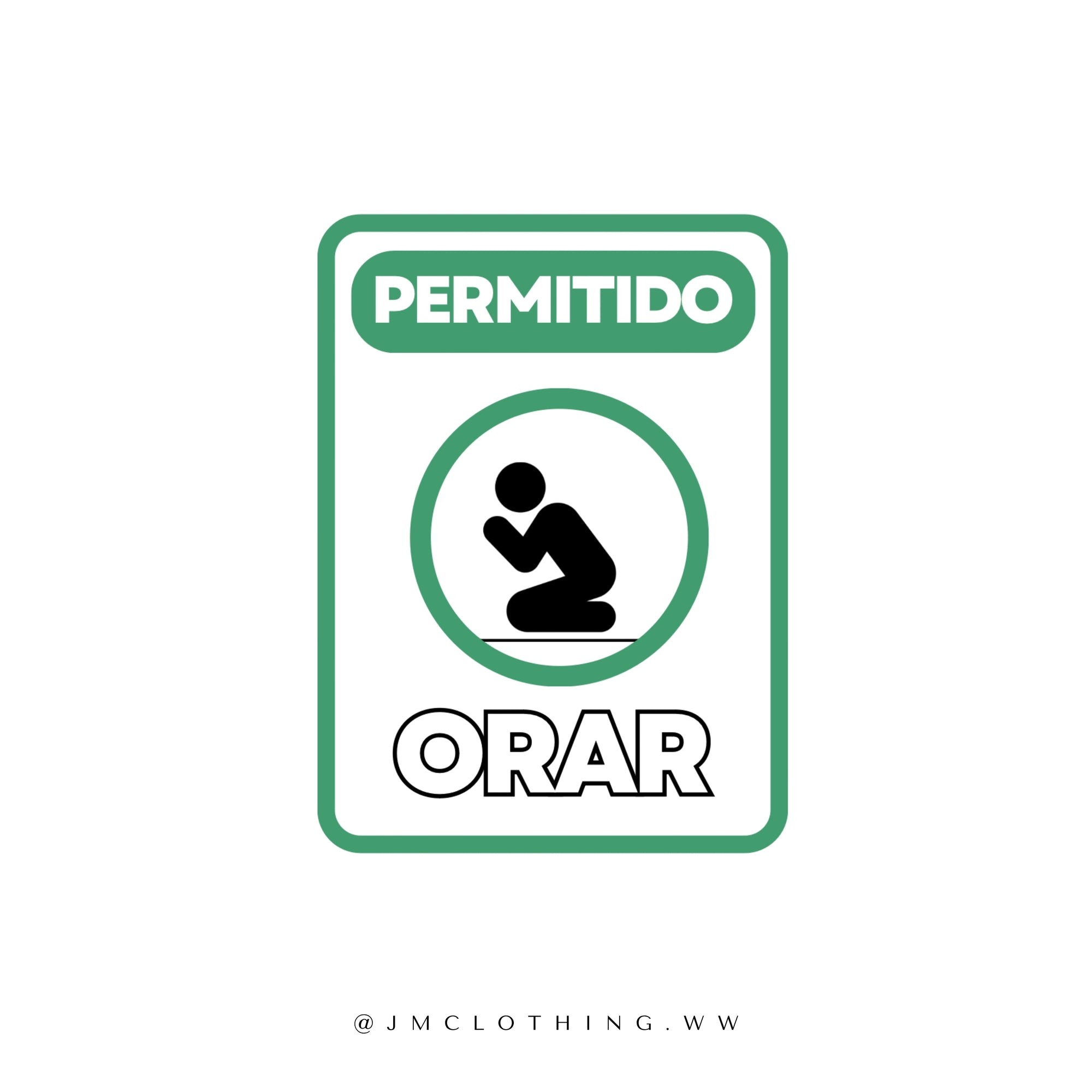 PERMITIDO ORAR