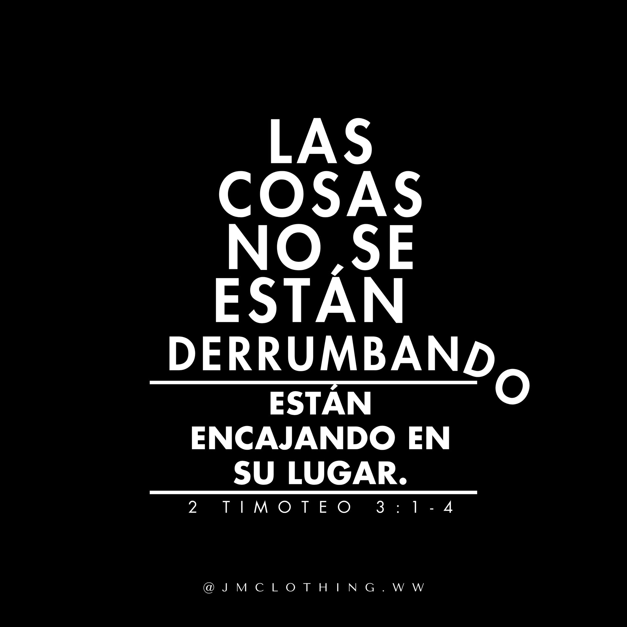 ENCAJANDO EN SU LUGAR